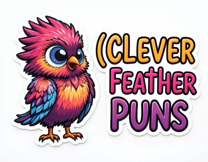 Clever Feather Puns